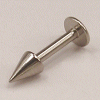 Steel Coned Lip Labret 
