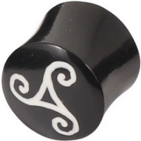 Triskele Flesh Plug 