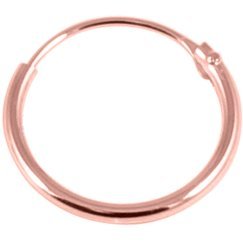 PVD Rose Gold on Sterling Silver Sleeper Ring