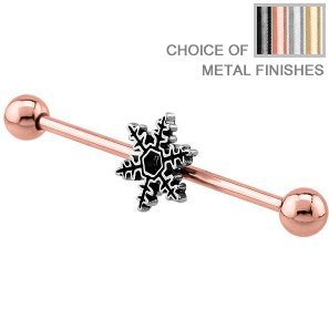 Industrial Scaffold Barbell - Snowflake