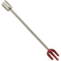 Industrial Scaffold Barbell - Devil's Red Fork
