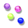 Acrylic Wee Balls (4-pack)