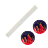 Flames Flexible Barbell 
