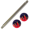 Flames Nipple Barbell 