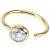 14 Carat Yellow Gold Jewelled Ring - view 1