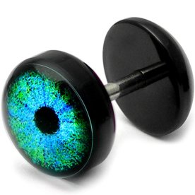 Acrylic Fake Plug - Aqua Eye