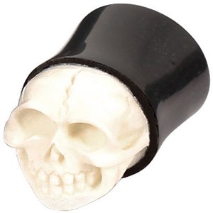 Horn Skull Flesh Plug