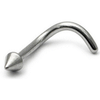 Steel Cone Nose Stud