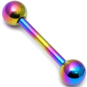 1.6mm Gauge Titanium Barbell