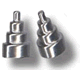Stepped Cone Threaded Tops (2-pack)