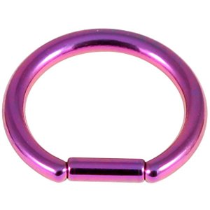 Titanium Bar Closure Ring