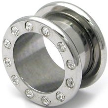 Steel Jewelled Two-Piece Tunnel