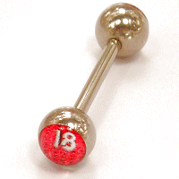Steel Picture Barbell - 18