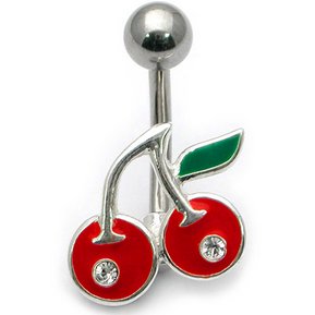 Twin Cherries Belly Bar