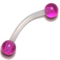 Small Balls Navel Retainer