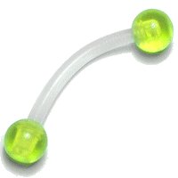 1.2mm Gauge Colourful Navel Retainer