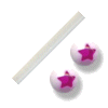 Star Ball Flexible Barbell