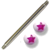 Star Balls Barbell