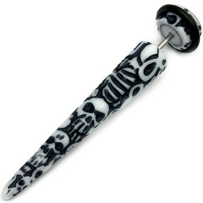 Straight Skulls Fake Stretcher - Embossed