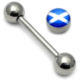 Scotland Flag Barbell
