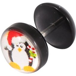 Christmas Penguin Fake Plug