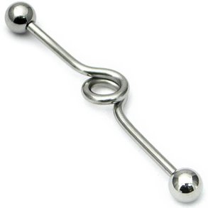 Industrial Scaffold Barbell - Circle