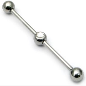 Industrial Scaffold Barbell - Jewelled