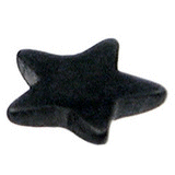 Black Titanium Star Dermal Anchor Attachment