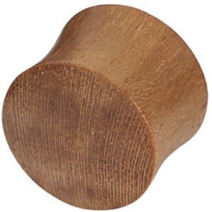 Mid Teak Wood Plug