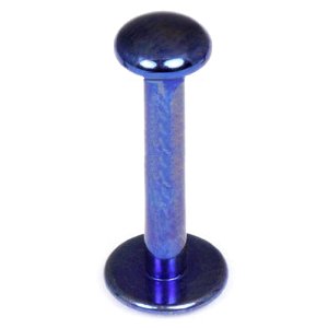 1.2mm Gauge Titanium Smooth Disc Top Labret