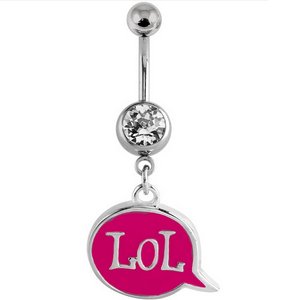 LOL Laughing Out Loud Belly Bar