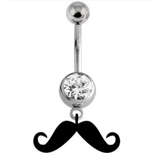 Black Moustache Belly Bar