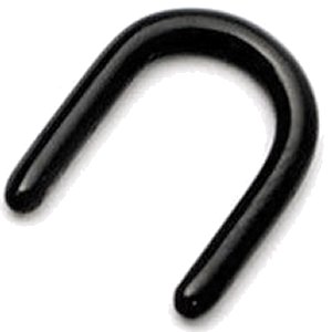 PVD Black Septum Keeper