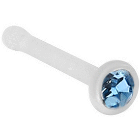 Jewelled Bioflex Nose Bone