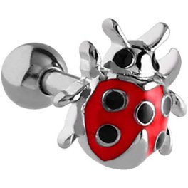 Ladybird Ear Stud