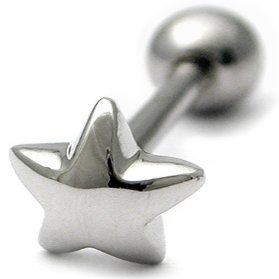 Shaped Steel Tongue Bar - Star