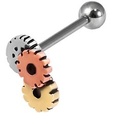 Steampunk Steel Barbell