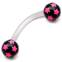 Starry Nights Navel Retainer