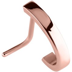 Plain PVD Rose Gold Nose Wrap