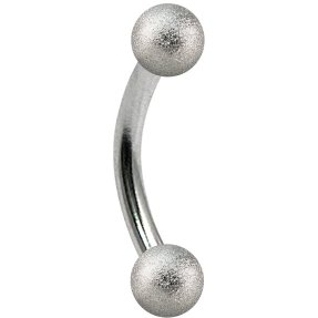 1.6mm Gauge Steel Banana with Equal Shimmer Balls