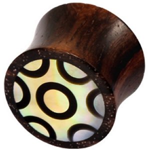 Sono Wood & Mother of Pearl Plug
