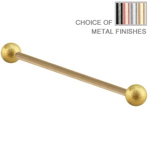 Industrial Scaffold Barbell - Shimmer Balls