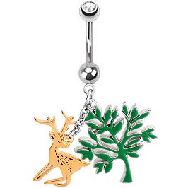 Christmas Belly Bar - Reindeer & Tree