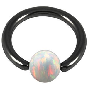 1.0mm Gauge PVD Black on Steel BCR with Opal Ball