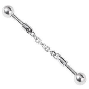 Chain Link Industrial Scaffold Barbell - Single Chain