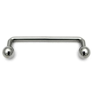 1.2mm Gauge Titanium Surface Barbell