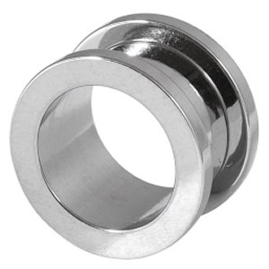 Titanium Two-Piece Tunnel with Squared Edges