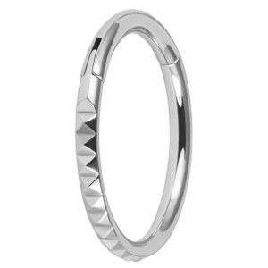 Titanium Pyramid Hinged Segment Ring