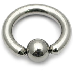 Titanium 2.5mm Gauge BCR