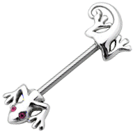 Gecko Nipple Barbell